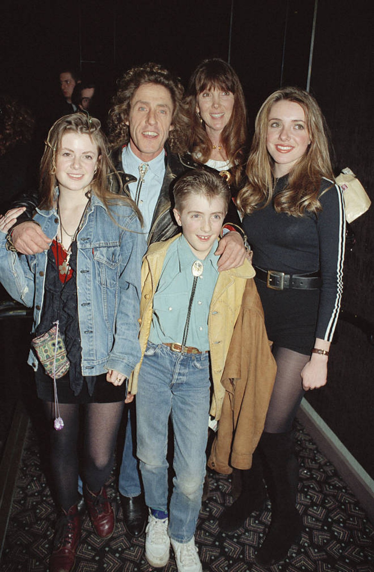 Roger Daltrey et ses enfants