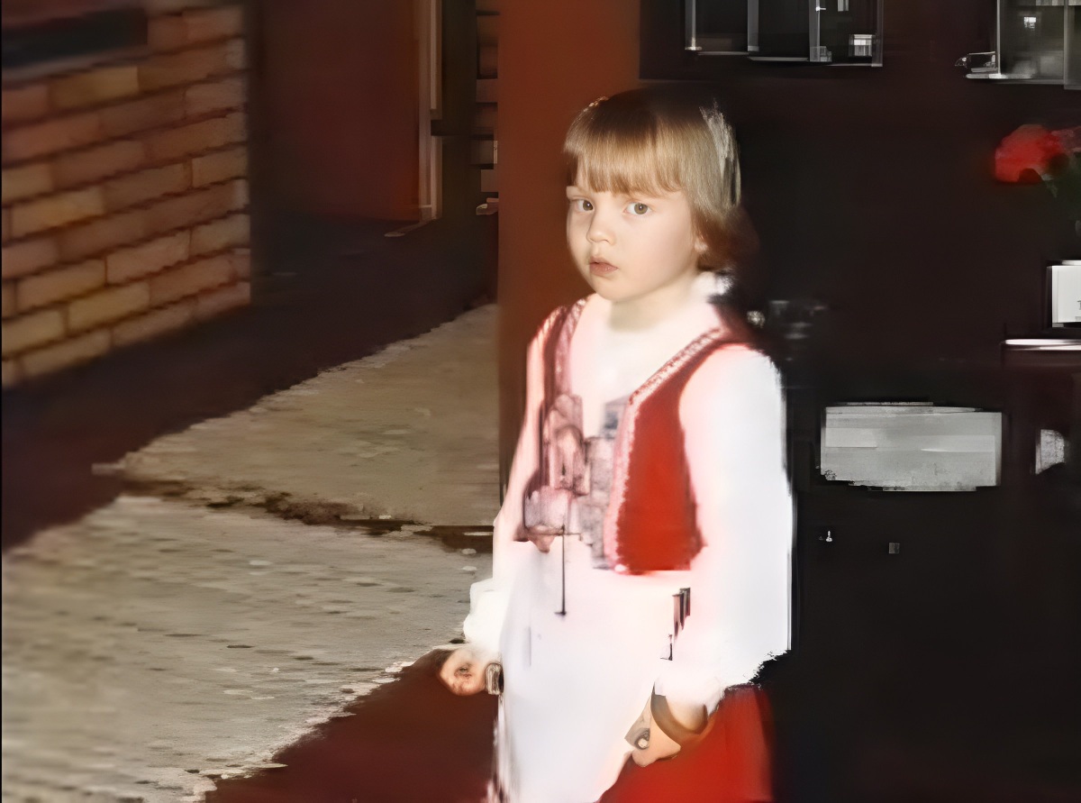 Tarja Turunen quando criança