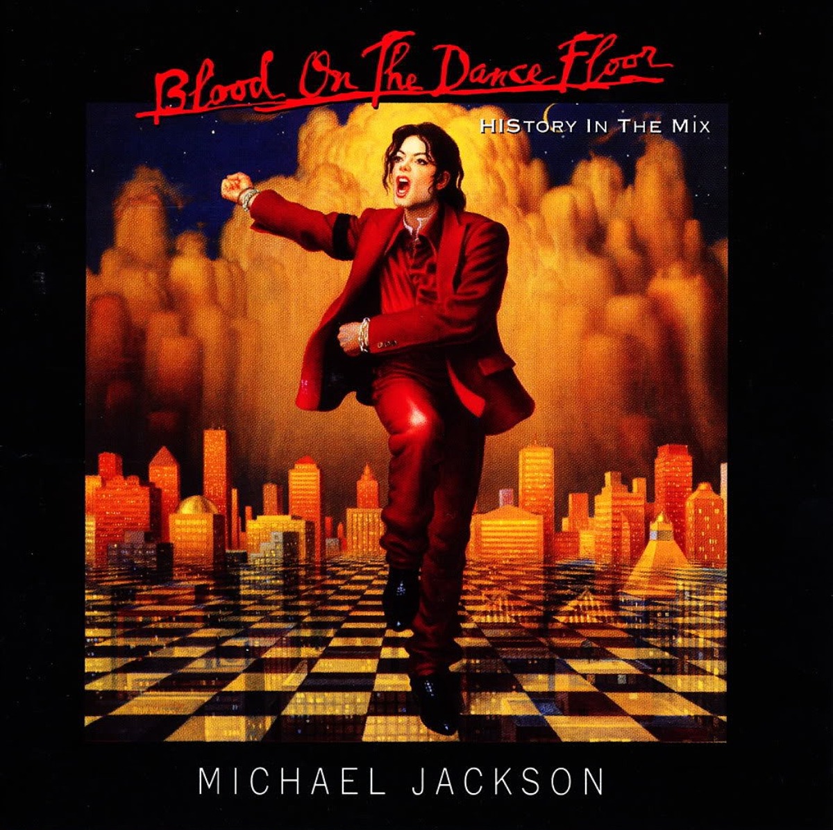 Обложка альбома «Blood on the Dance Floor» Майкла Джексона