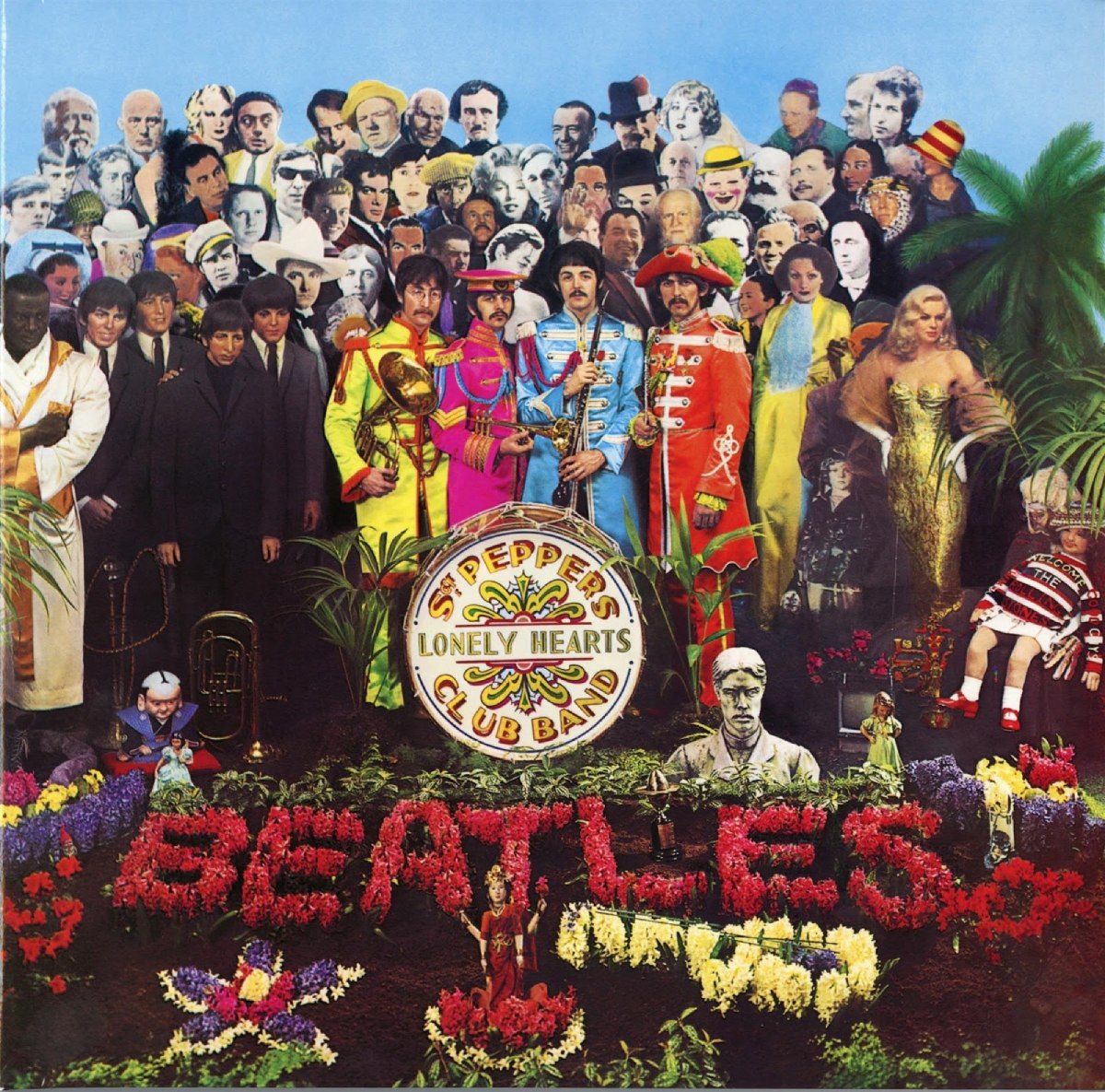 Couverture de "Sgt. Pepper's Lonely Hearts Club Band" par les Beatles.