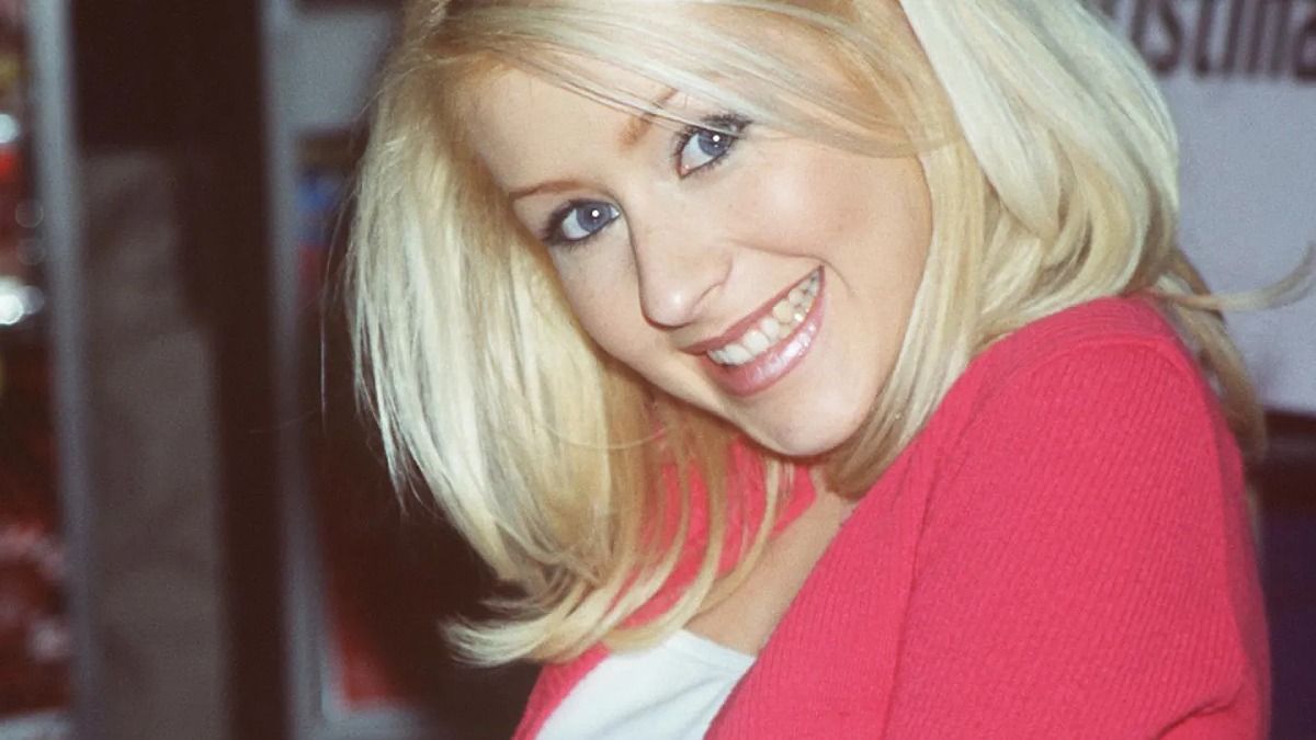 La joven Christina Aguilera