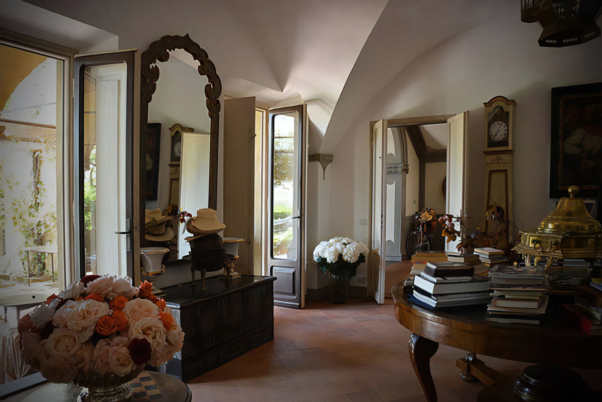La casa de Sting y su esposa Trudi en la Toscana, Italia