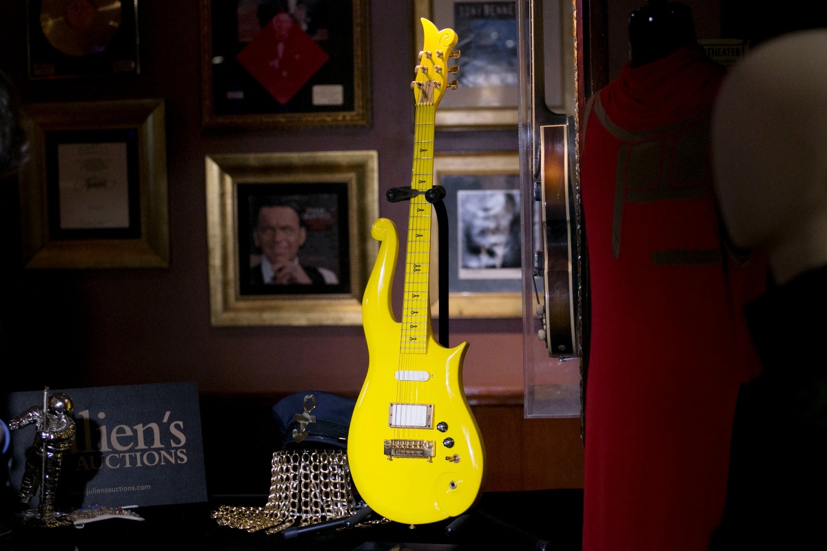La legendaria guitarra de Prince
