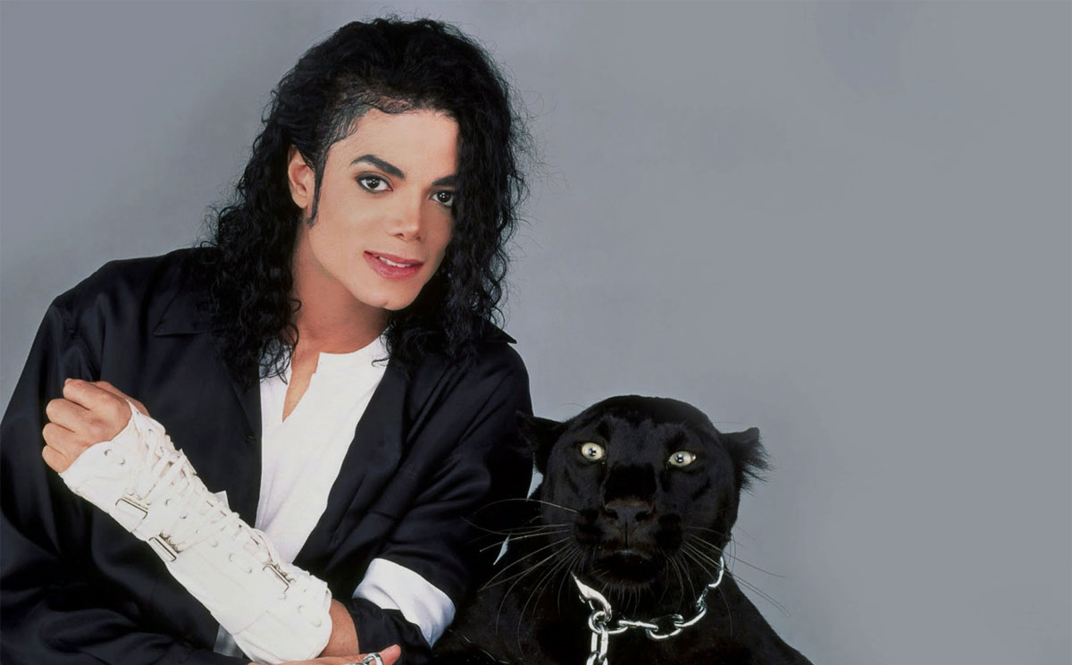 Michael Jackson en la época del álbum Bad