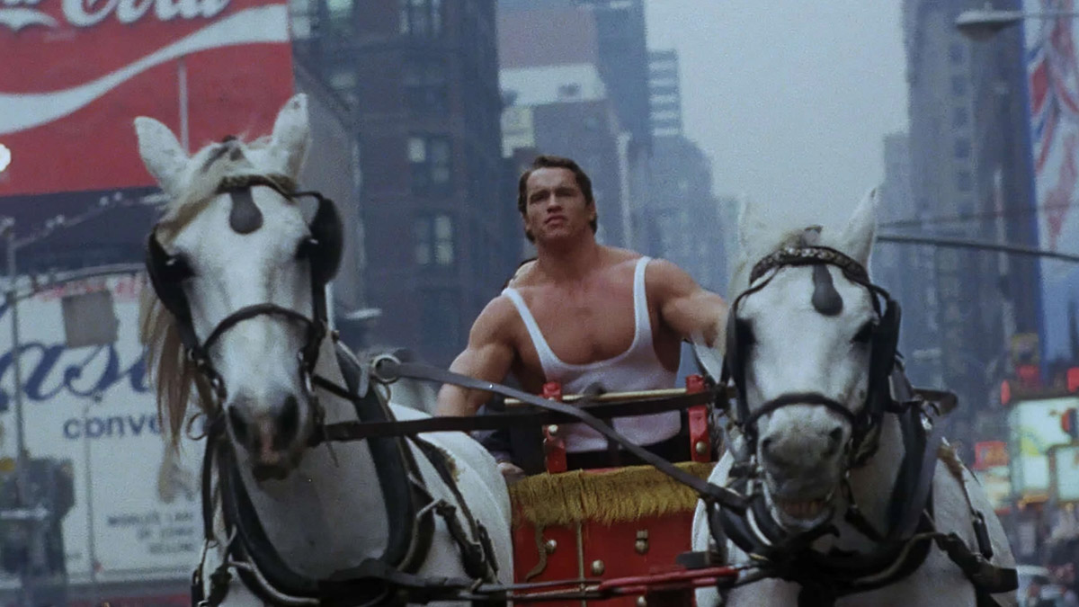 Arnold in Hercules in New York