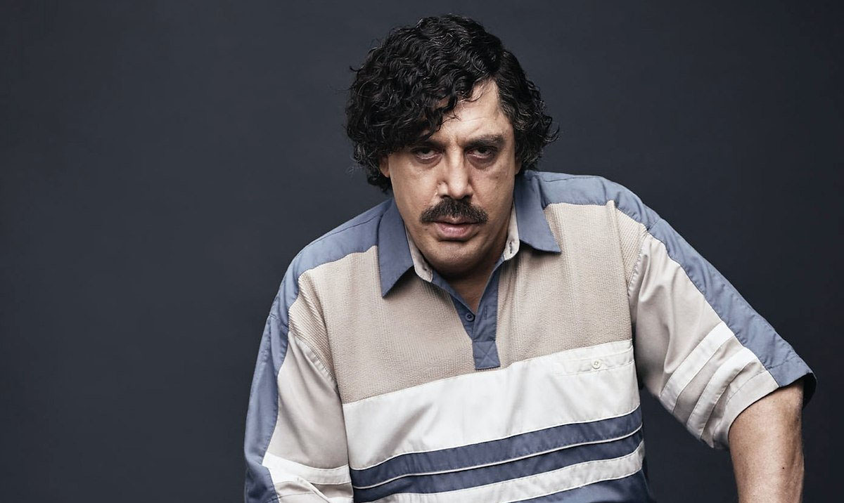 Javier Bardem dans le rôle de Pablo Escobar dans Escobar (2017)