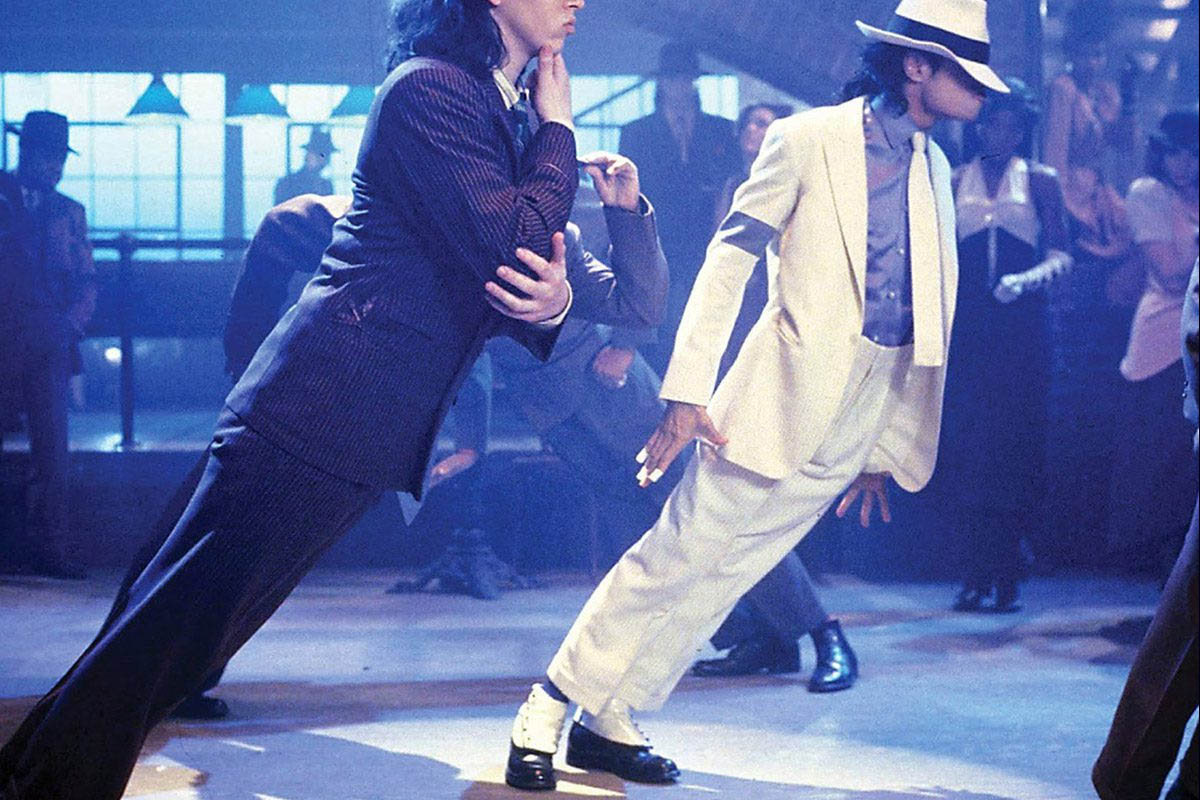 Michael Jackson em um vídeo musical