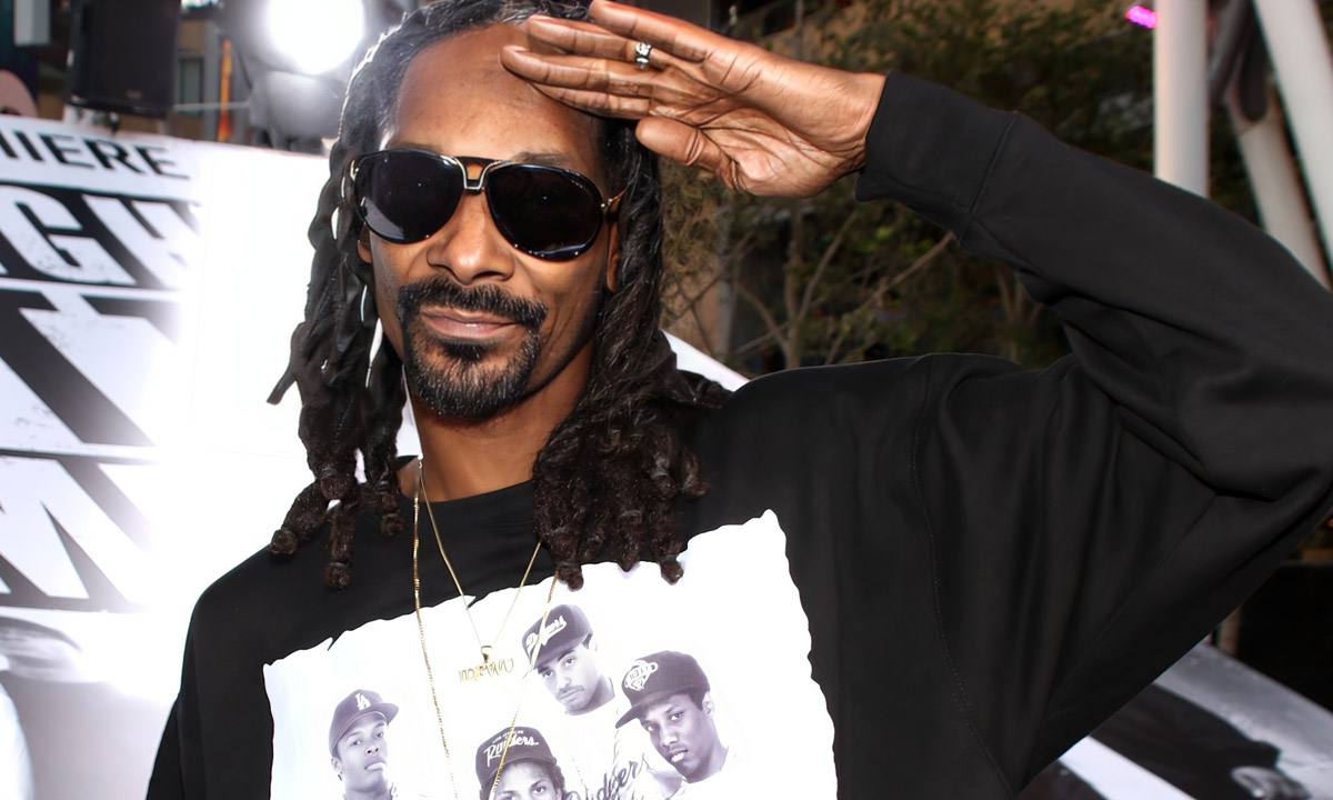 Le rappeur Snoop Dogg