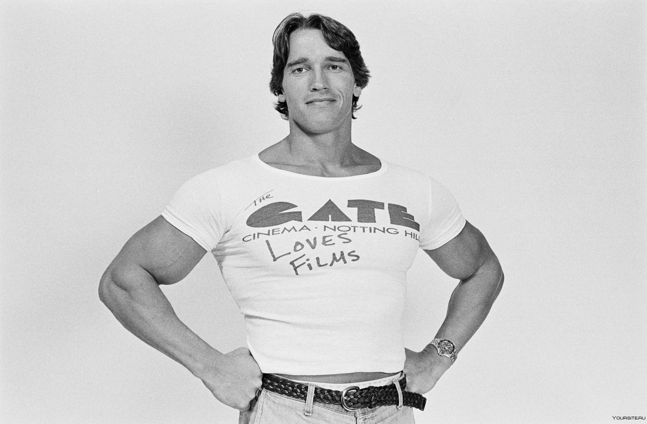 Schwarzenegger dans sa jeunesse