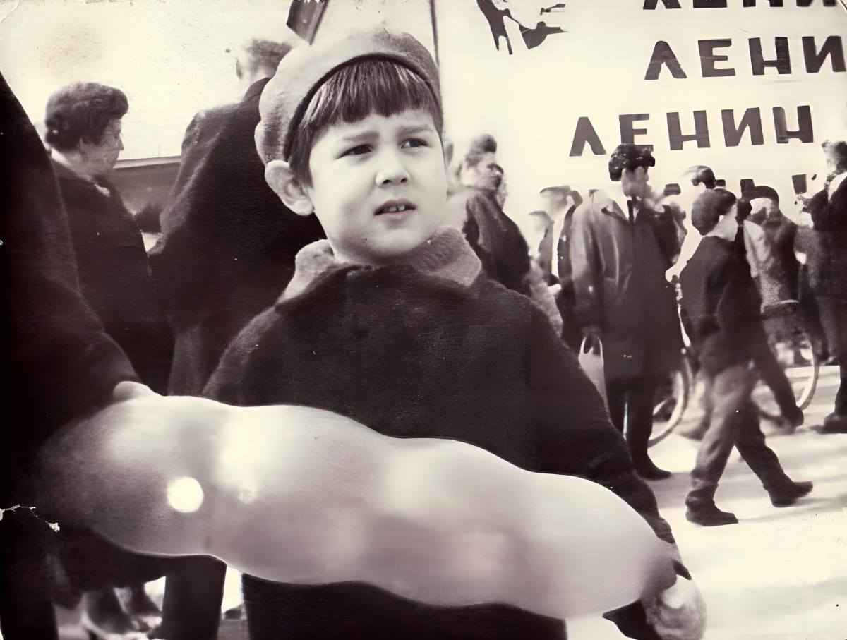 Кайрат Метов в детстве (1969 г.)