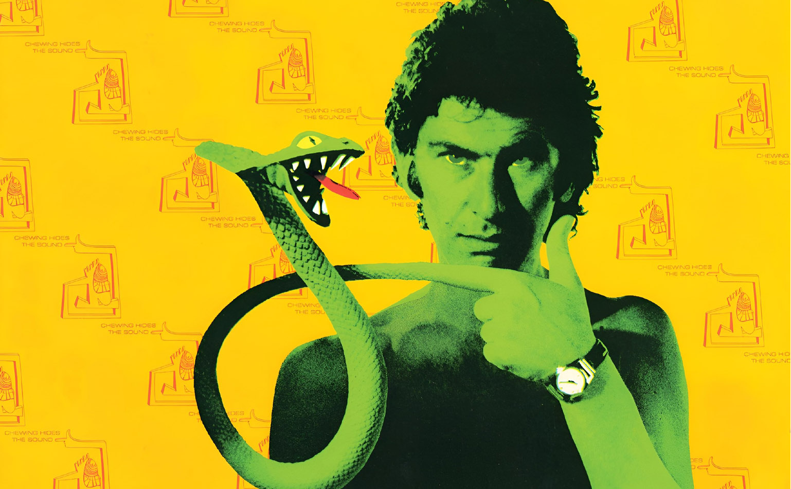 Capa do álbum do músico Snakefinger