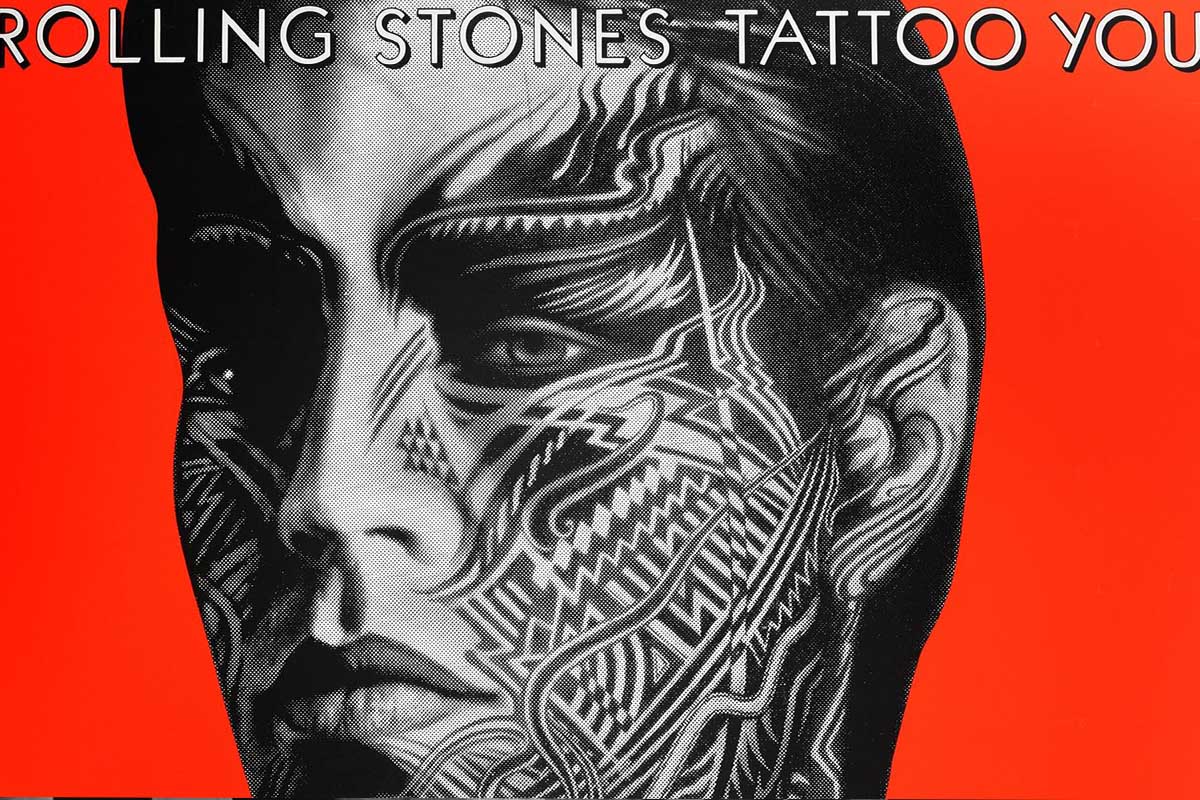 A capa do álbum The Rolling Stones Tattoo You