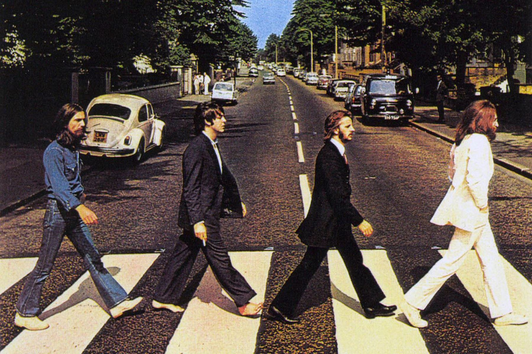 Abbey Road" album cover 