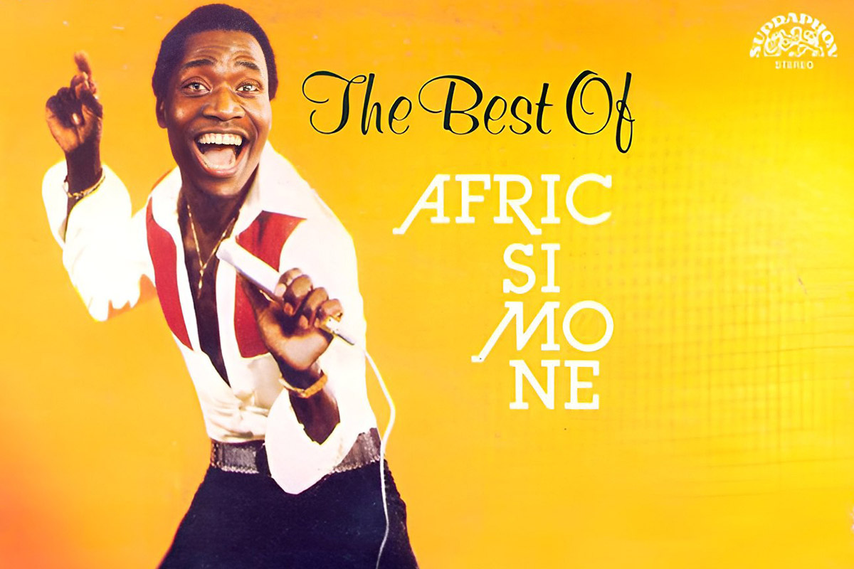Couverture de la compilation de hits d'African Simon