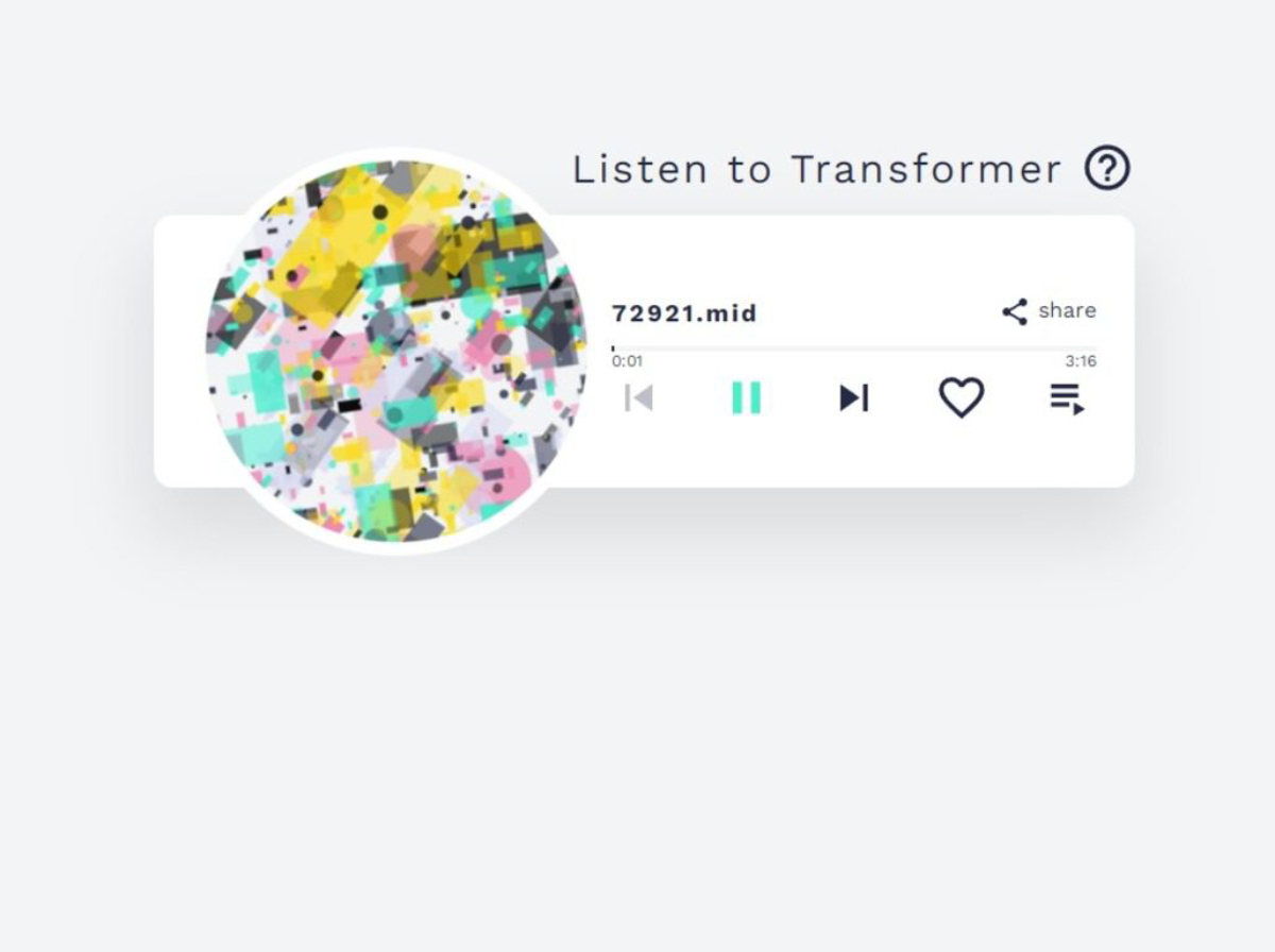 Listen To Transformer radio network playback window