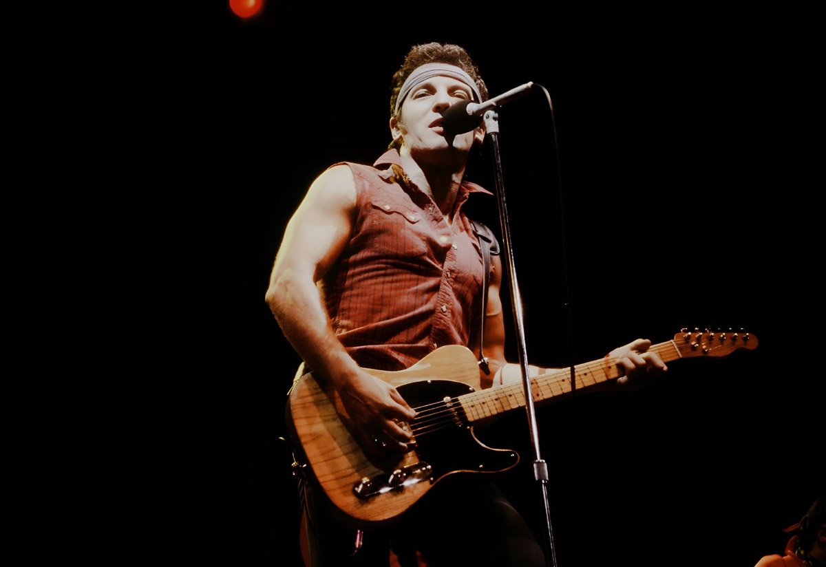 Bruce Springsteen no palco