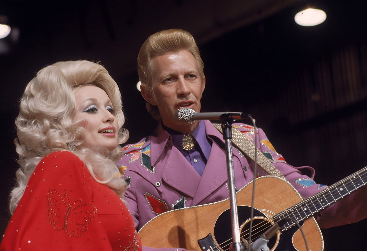 Dolly Parton and Porter Wagner
