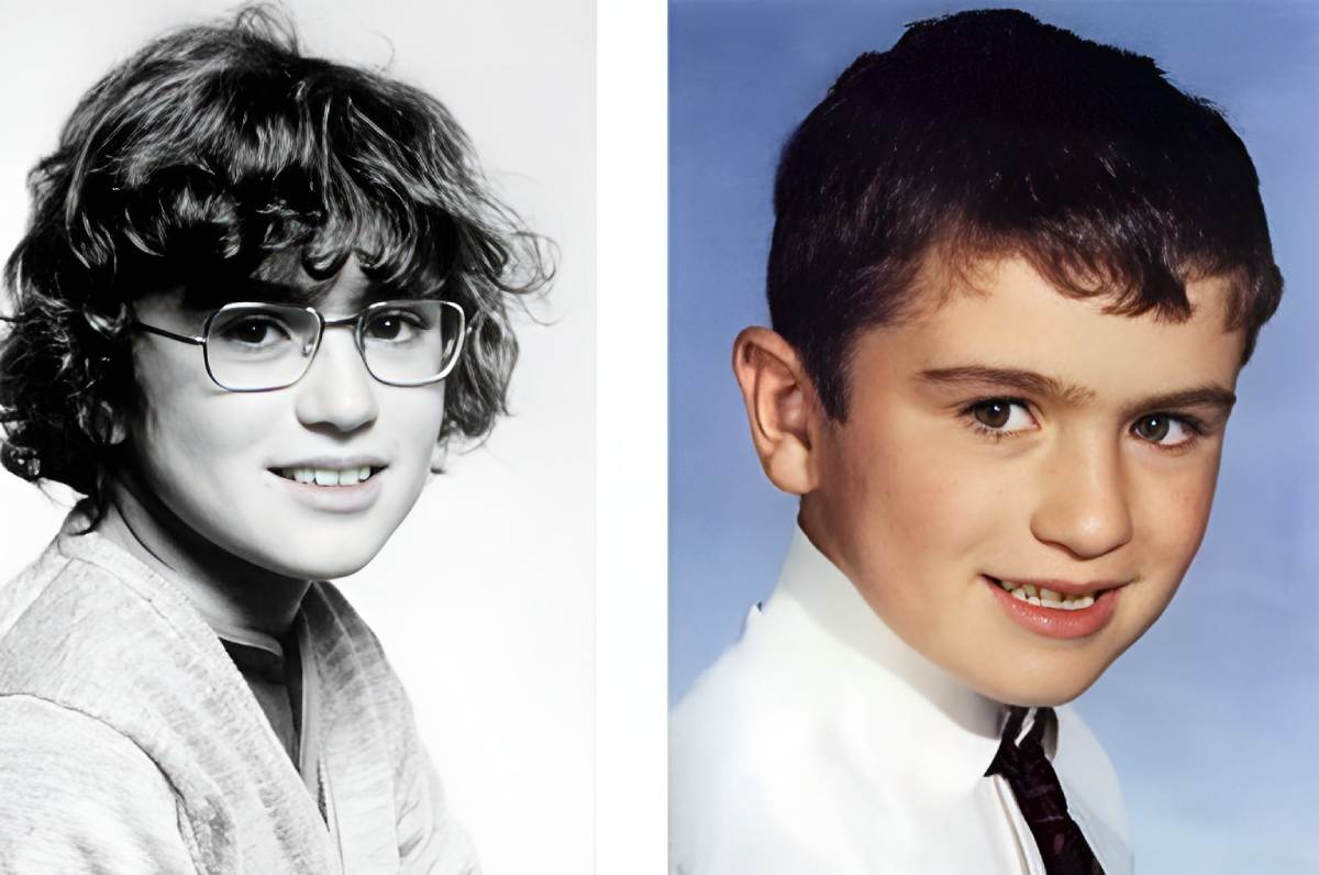George Michael quand il était enfant.