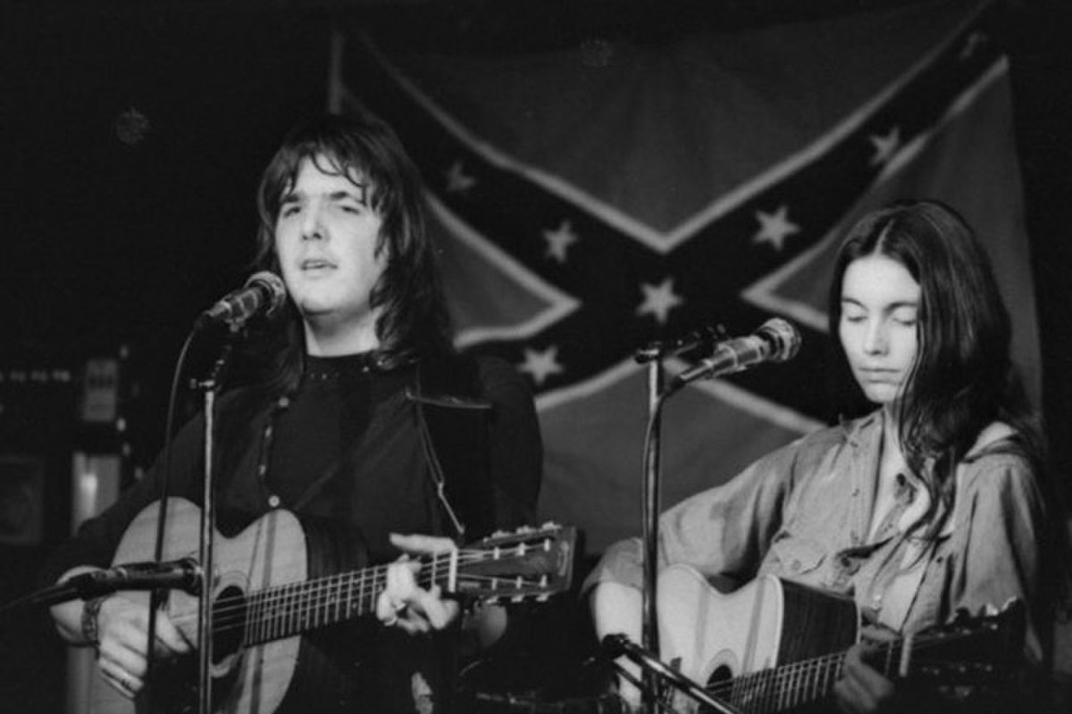 Emmylou Harris and Graham Parsons