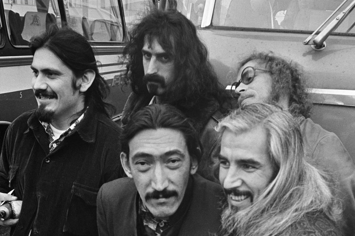 Frank Zappa and his band