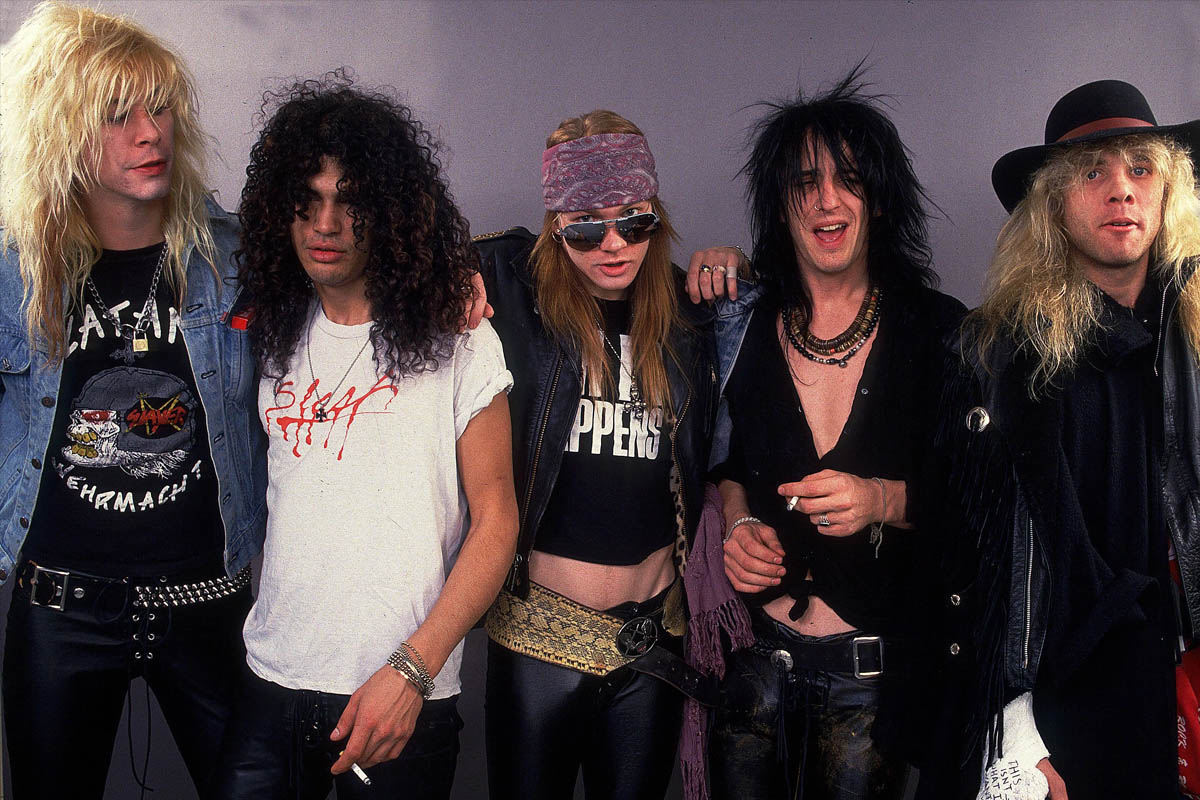 Hard rock band Guns N'Roses