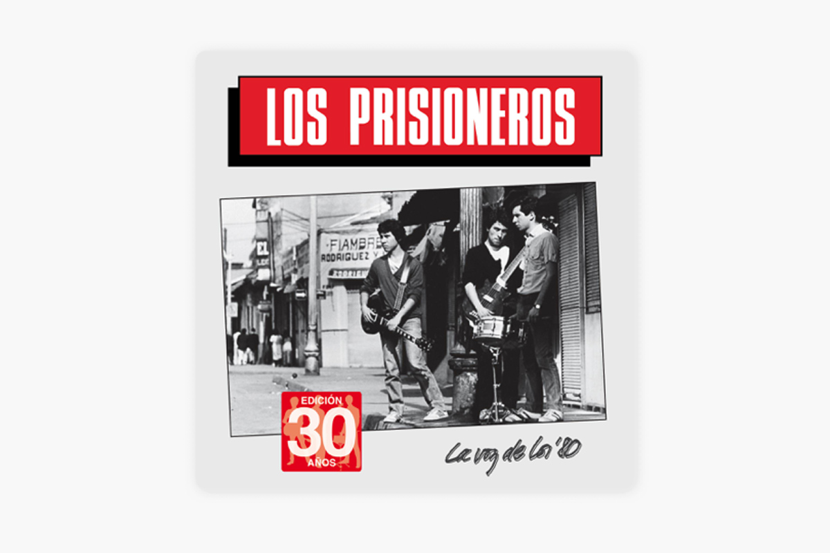 Couverture du premier album Los Prisioneros.