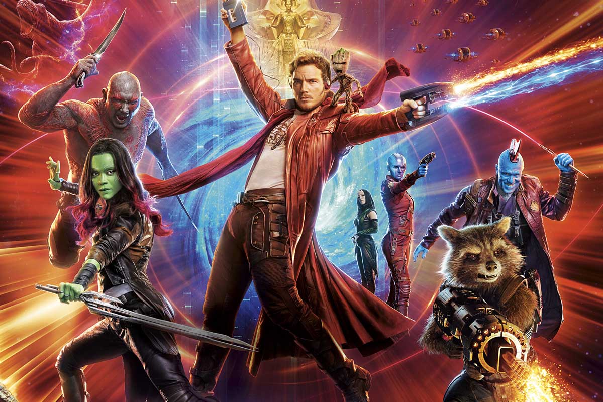 Poster from the movie "Guardians of the Galaxy