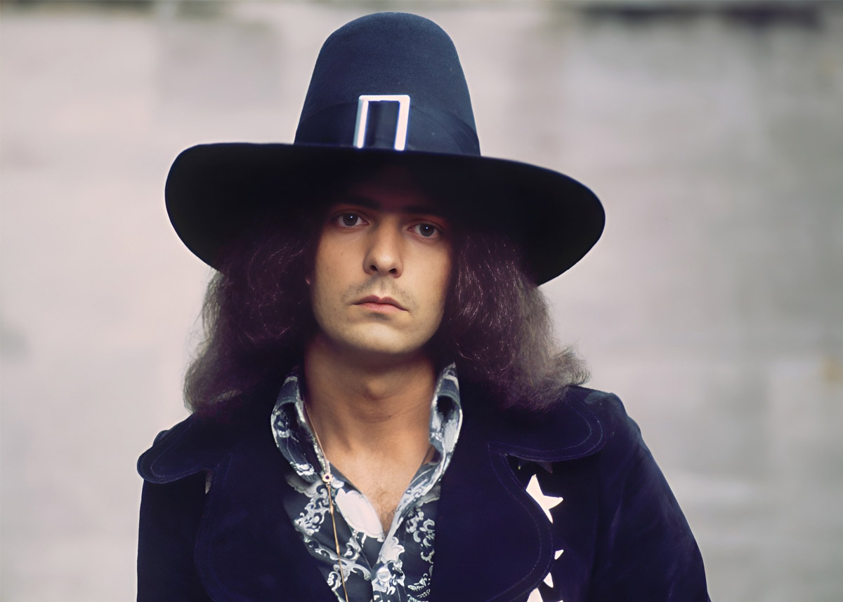Ritchie Blackmore em seu lendário chapéu