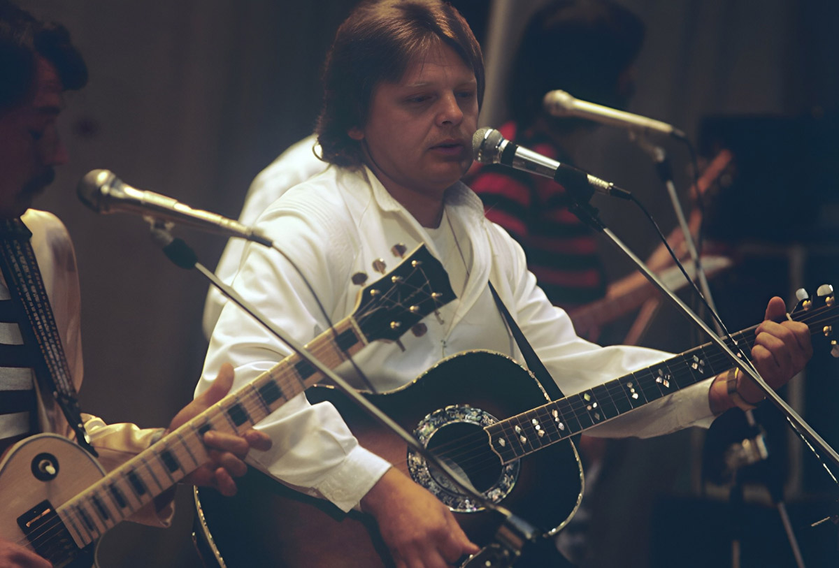 Yuri Antonov em um de seus concertos