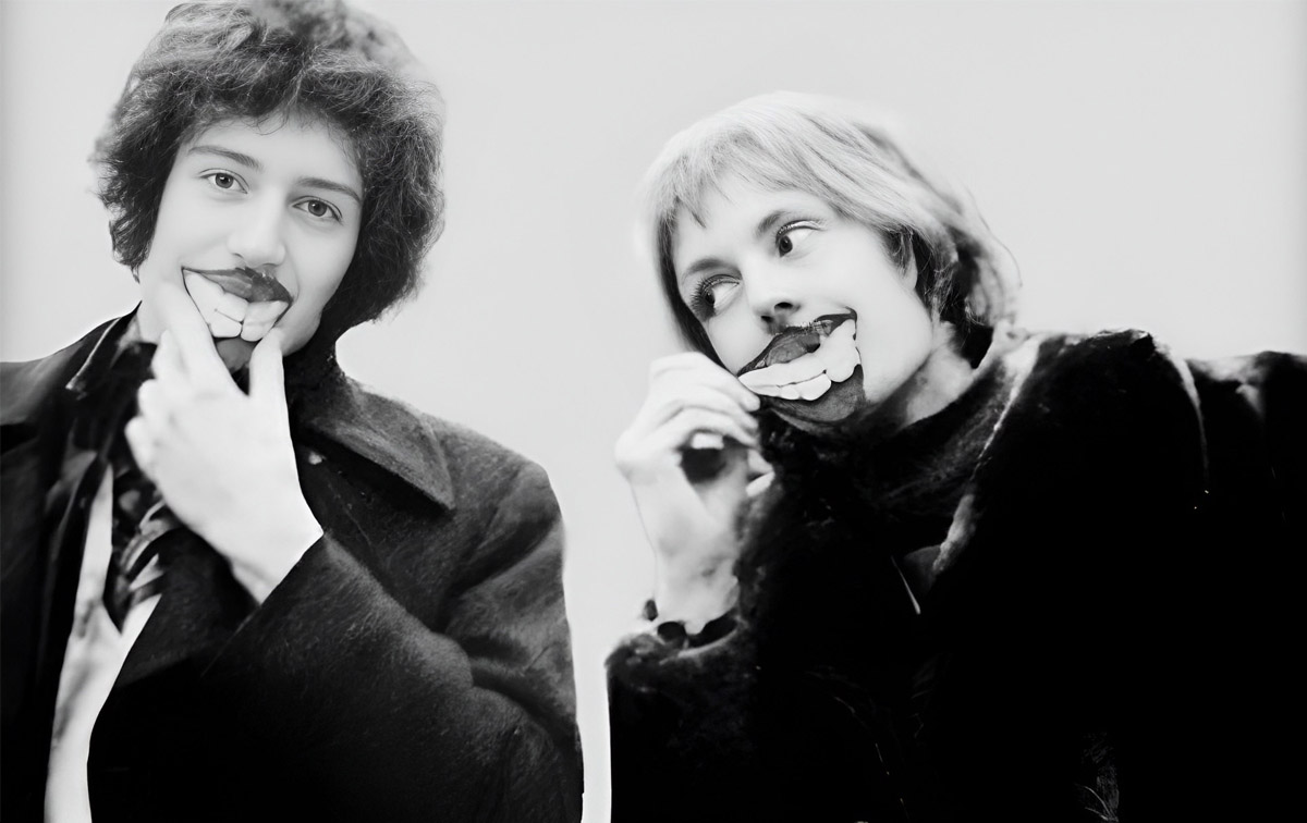 Brian May e Roger Taylor. 1969