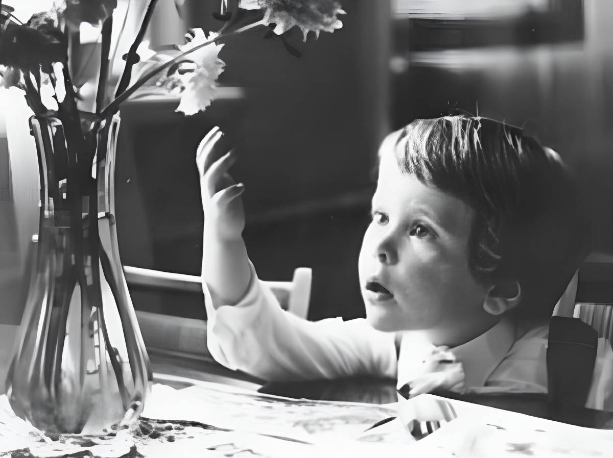 Denis Matsuev as a child.