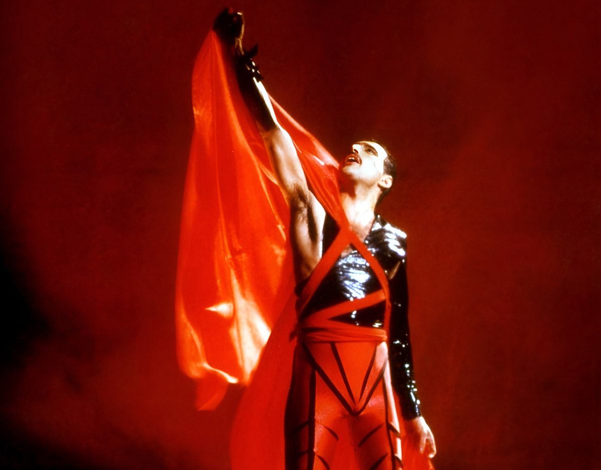 Freddie dans la vidéo "Made in Heaven".