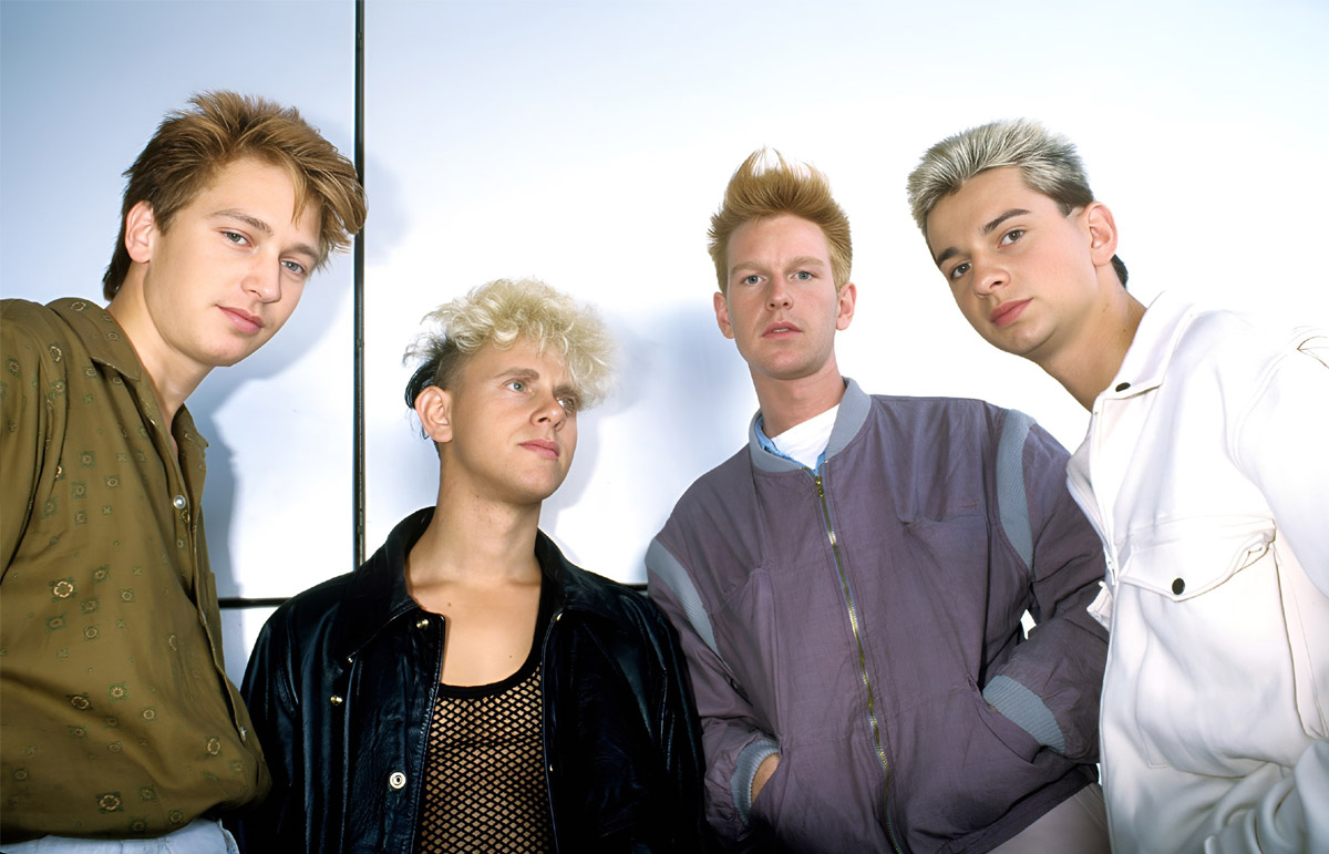 Depeche Mode at the beginning of their career
