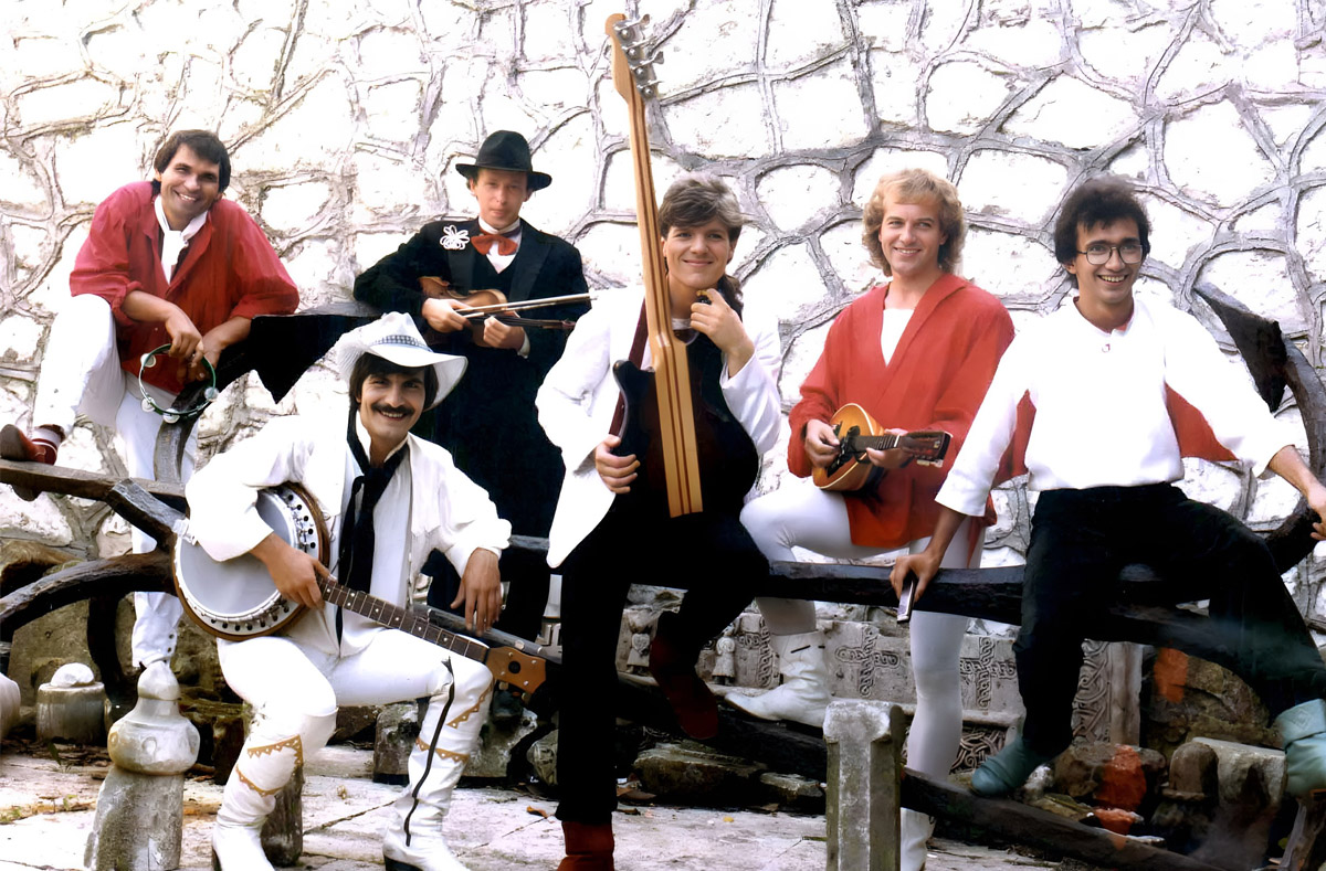 Grupo «Integral» no início da década de 1980