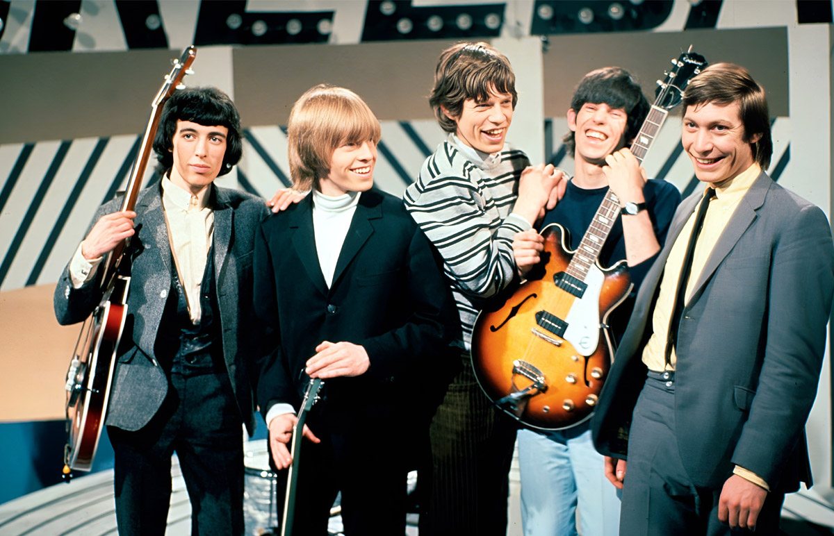 Die Rolling Stones im Jahr 1965
