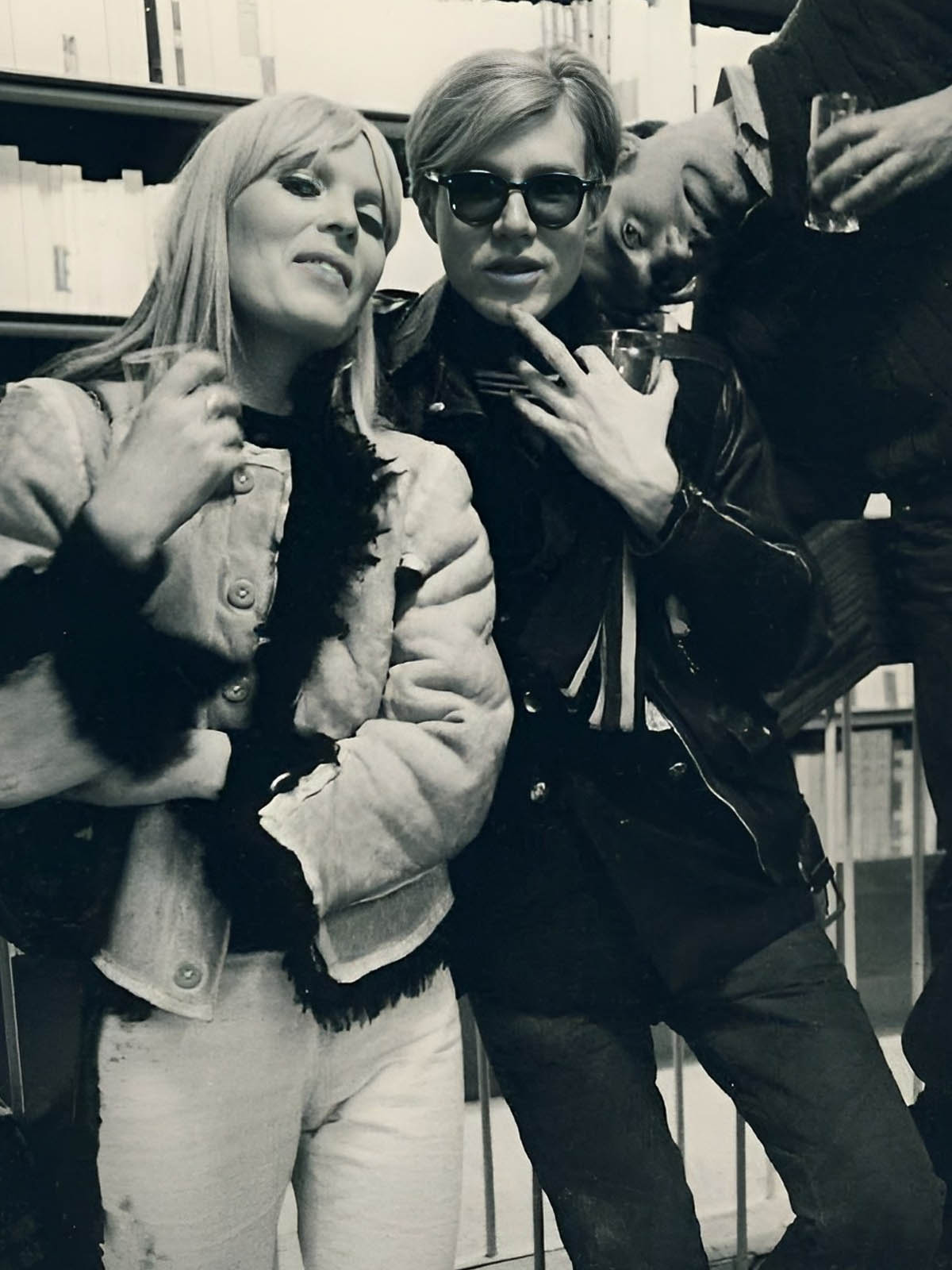 Nico e Andy Warhol