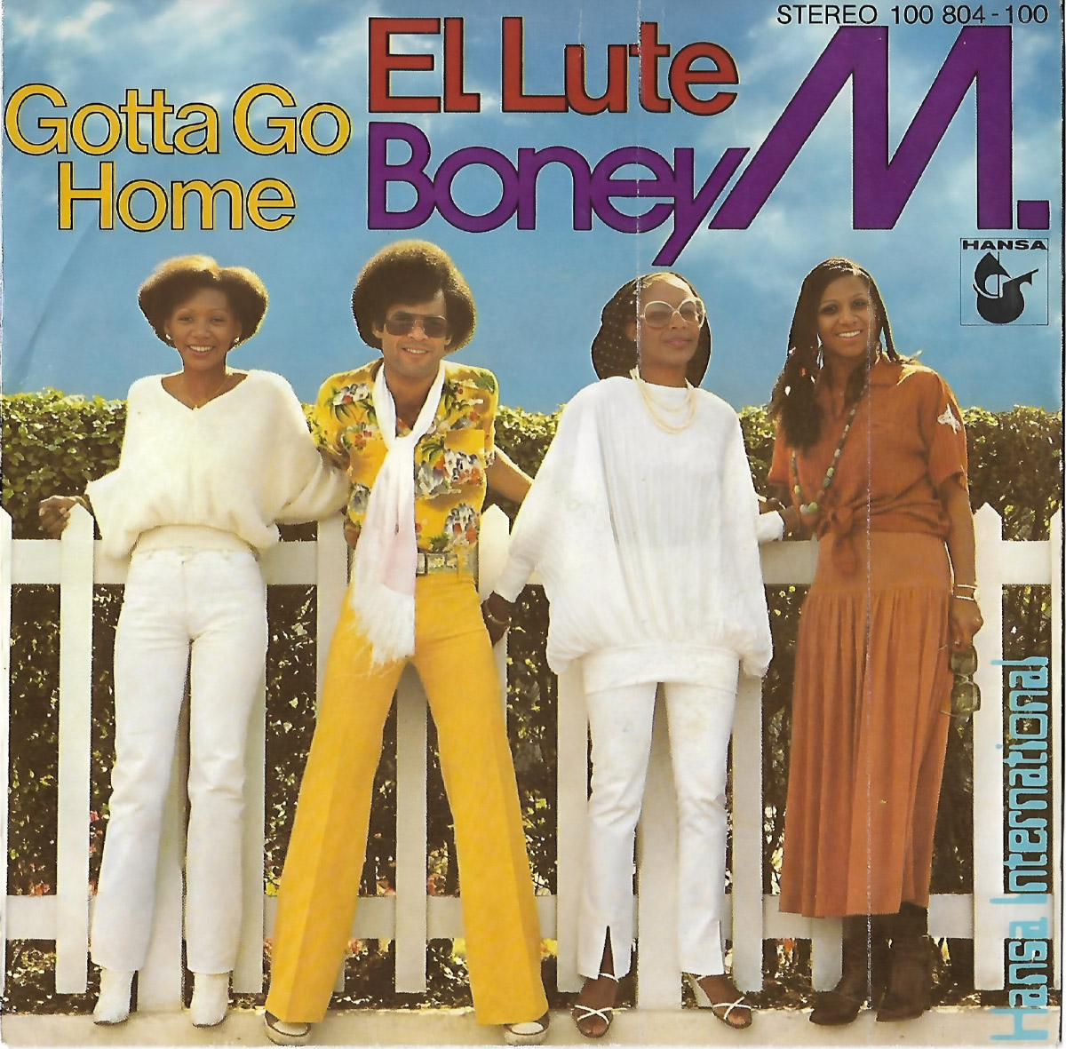 Обложка сингла Boney M. 1979 года