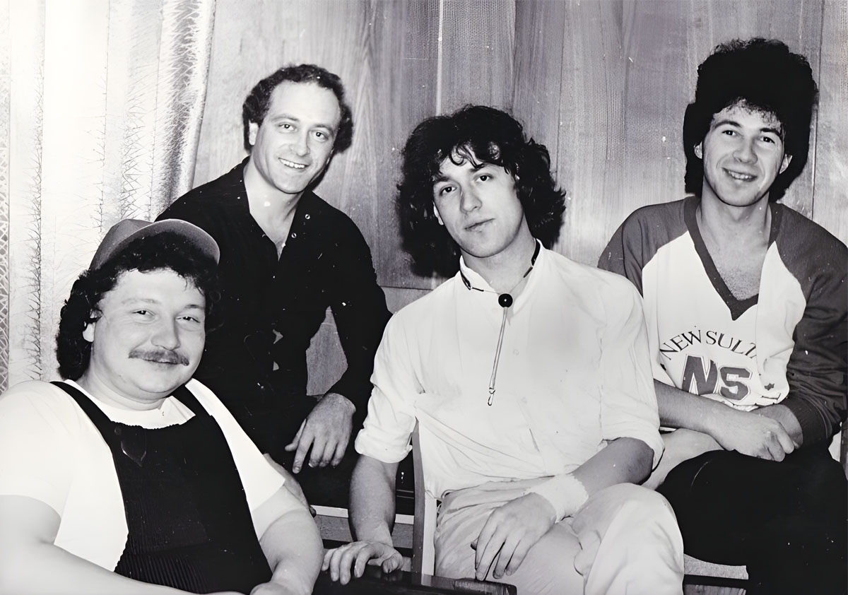 Группа «Динамик» в 1982 году