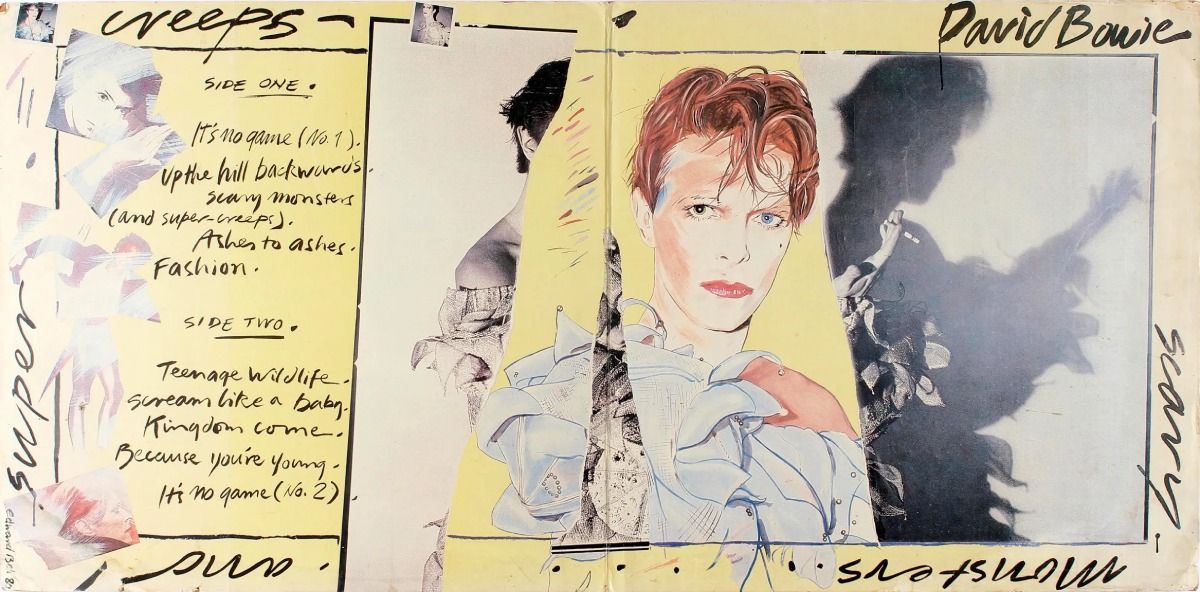 Capa do álbum Scary Monsters (And Super Creeps) de David Bowie.