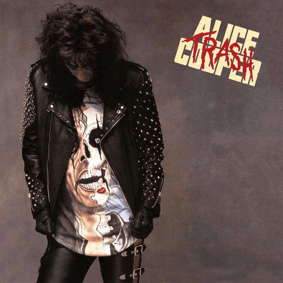 Alice Cooper's "Trash" album cover