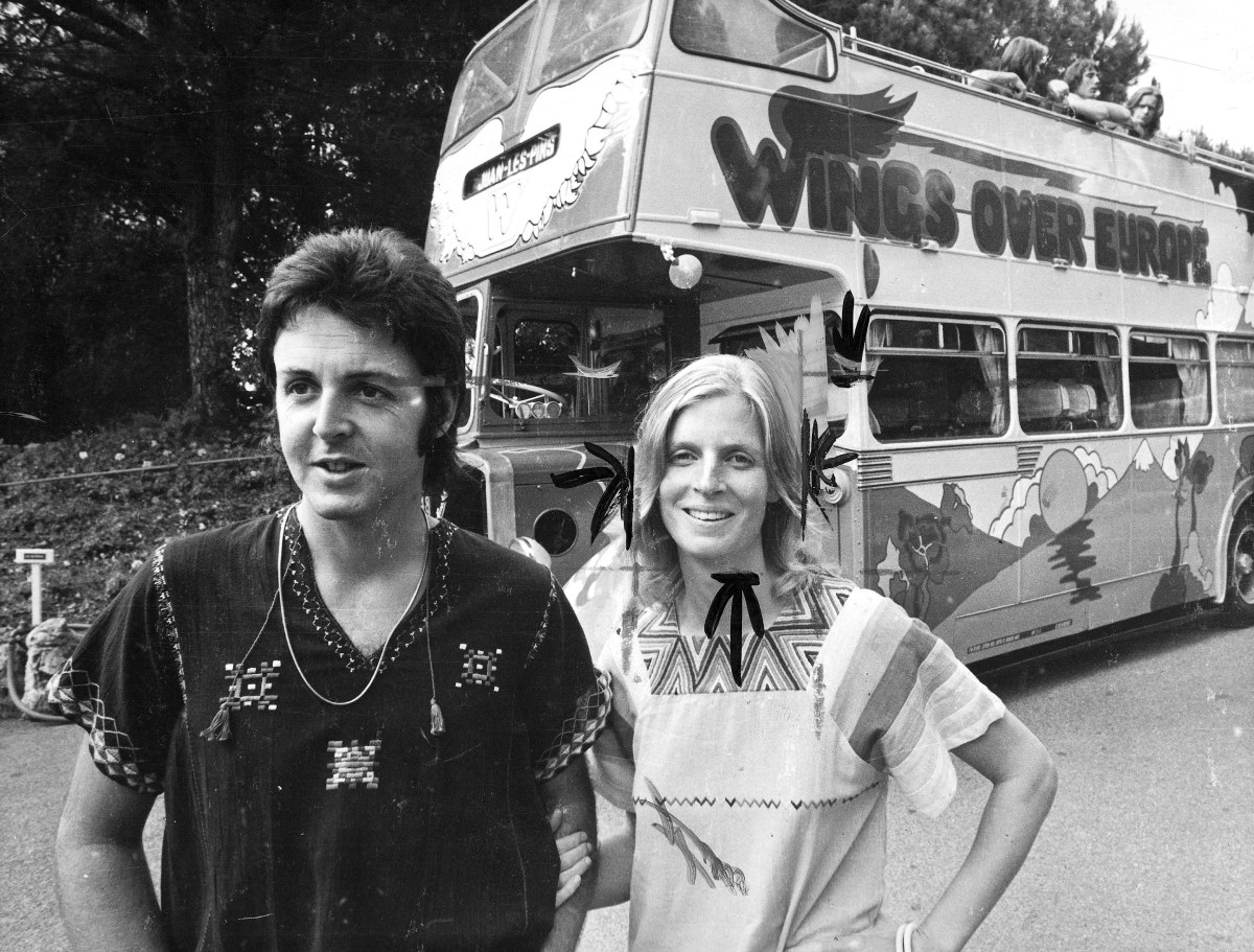 Paul und Linda McCartney