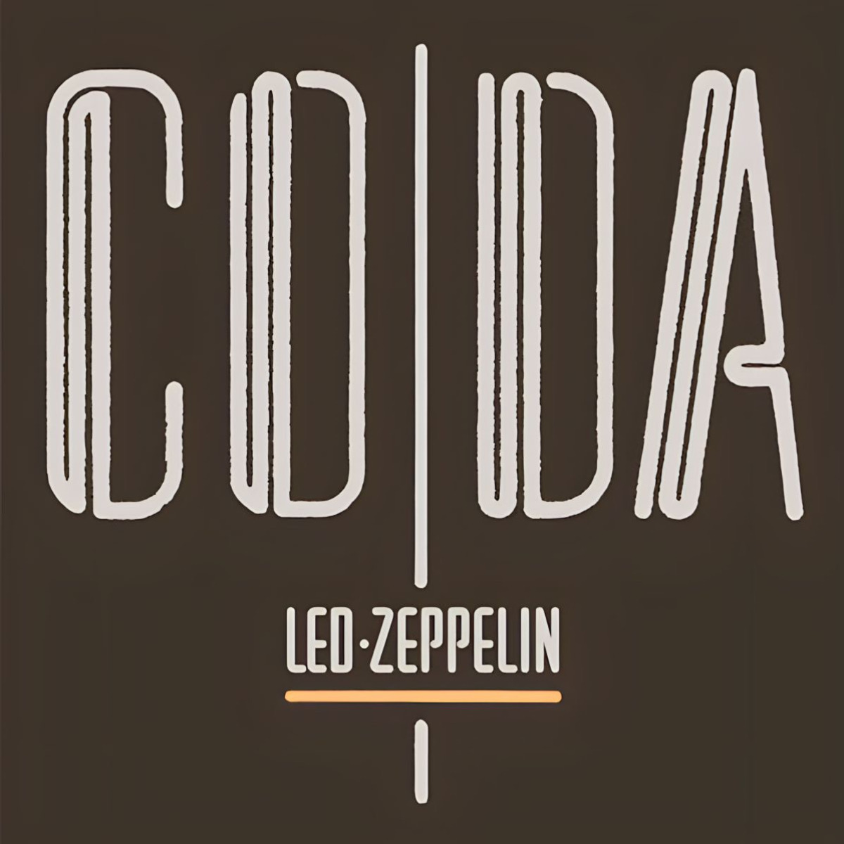 The album "Coda" by Led Zeppelin.