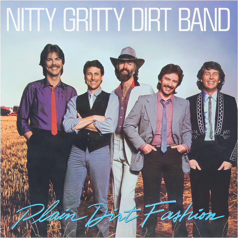 The Nitty Gritty Dirt Band on the album cover