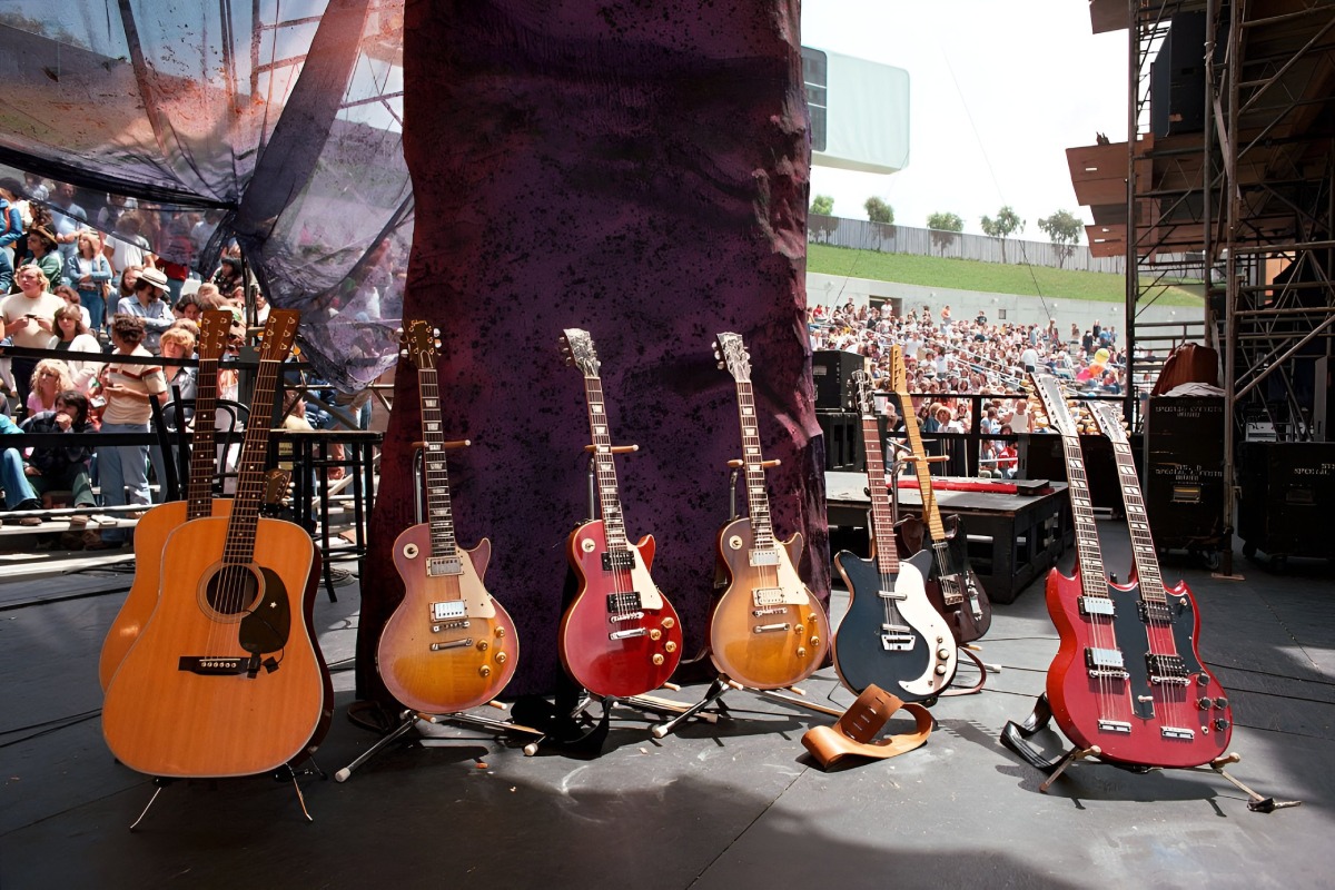Collection de guitares de Jimmy Page