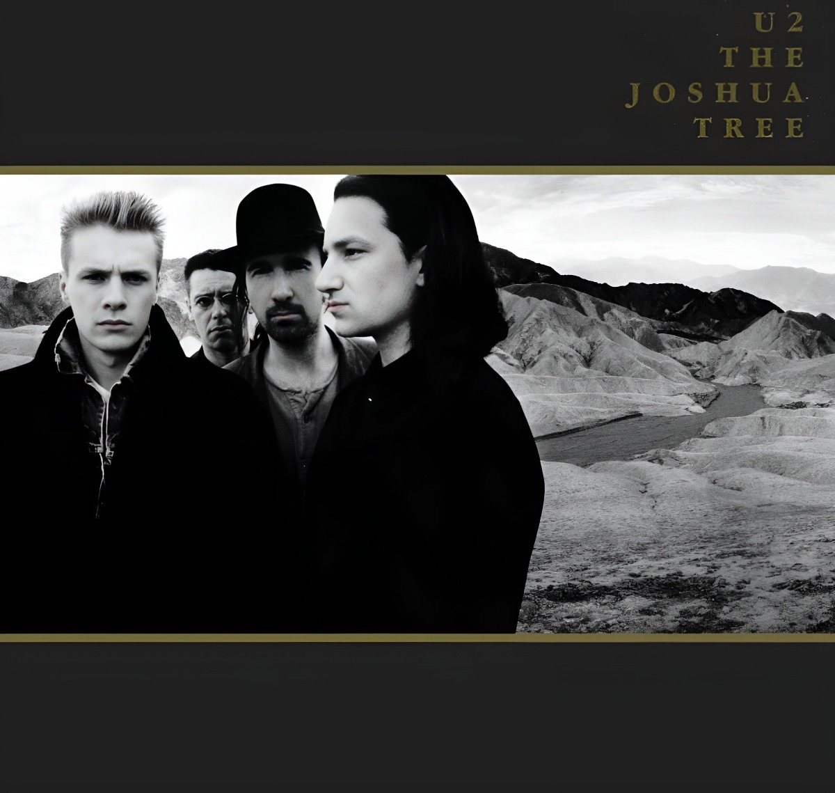 Couverture de l'album "The Joshua Tree" de U2