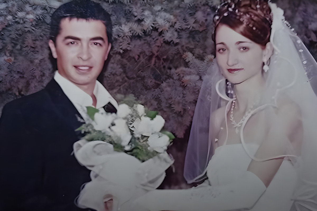 Руслан Набиев с женой