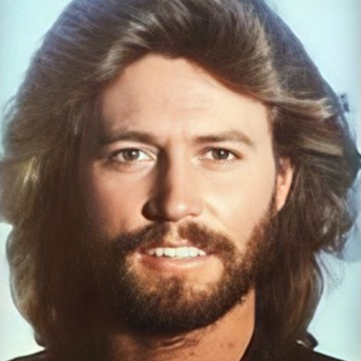 Barry Gibb, leader of the Bee Gees.