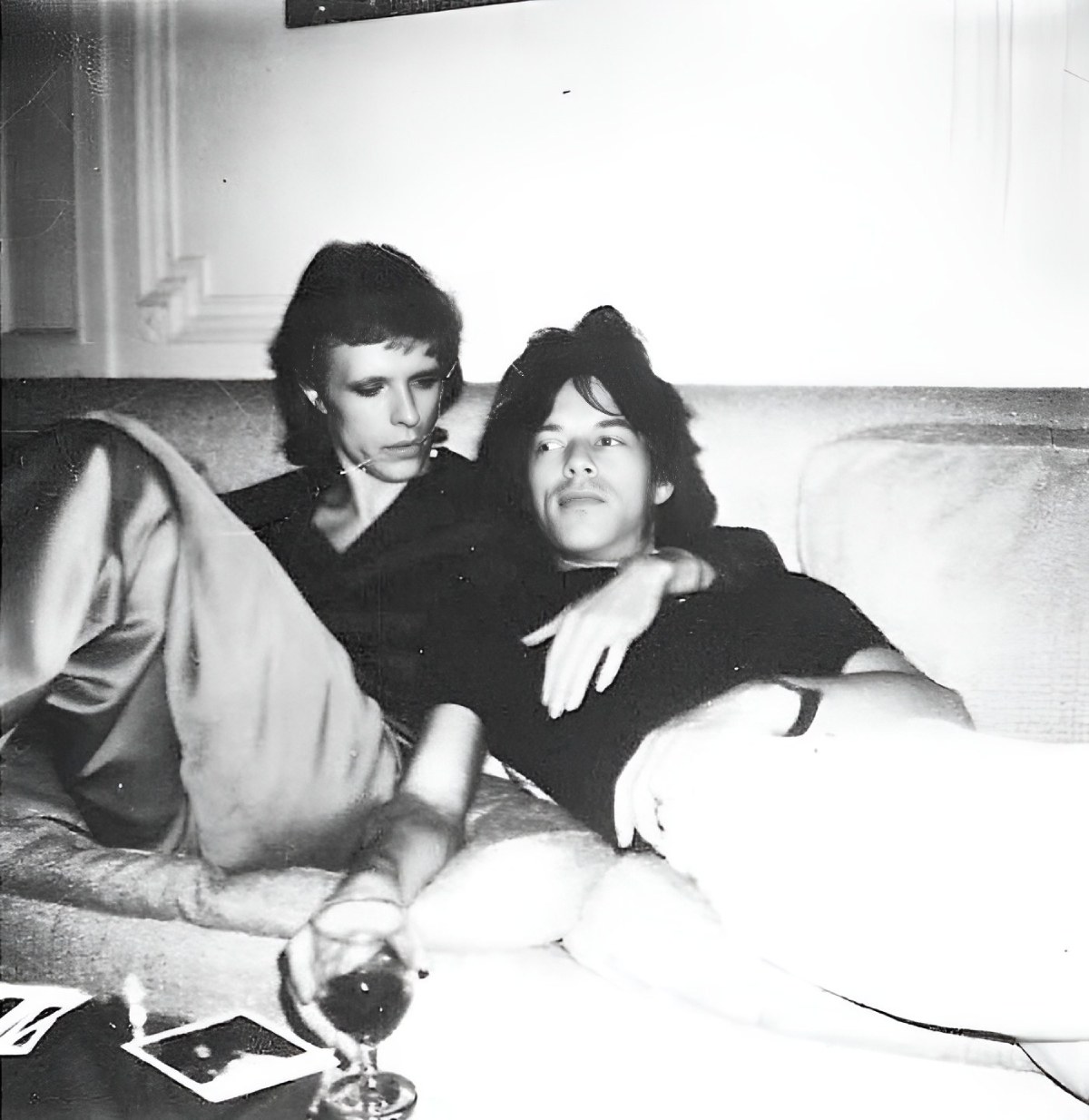 David Bowie e Mick Jagger