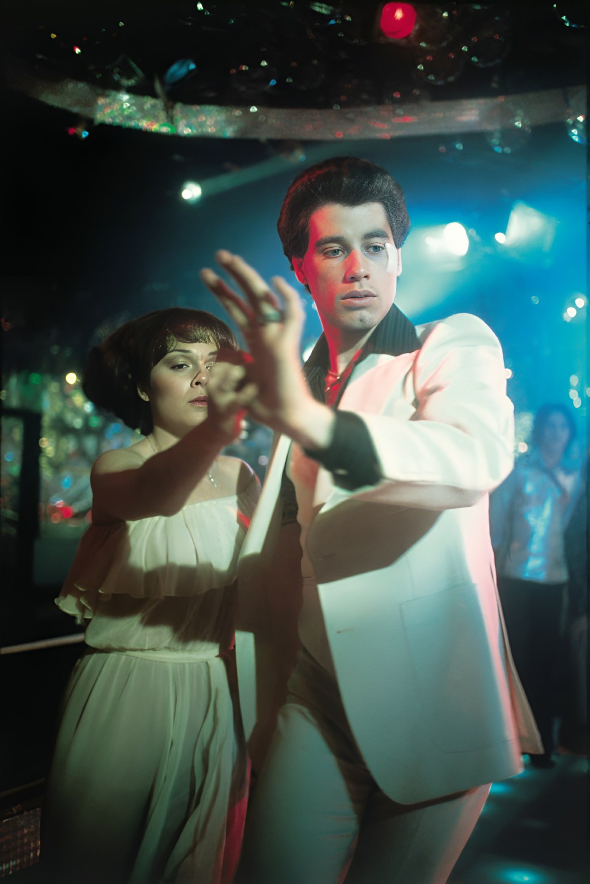 A still from the movie Saturday Night Fever.