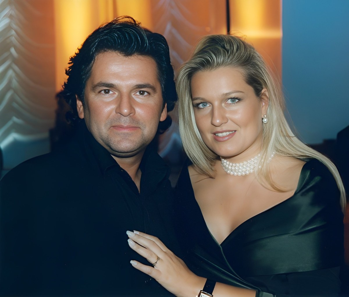 Thomas Anders and Claudia Hess.